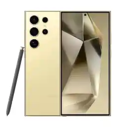 SAMSUNG Galaxy S24 Ultra Cell Phone, 256GB AI Smartphone, Unlocked Android, 50MP 100x Zoom Camera, Note Assist, Fastest Power Processor, S Pen, Rugged, US Version, 2024, Titanium Yellow SAMSUNG Galaxy S24 Ultra Cell Phone, 256GB AI Smartphone, Unlocked Android, 50MP 100x Zoom Camera, Note Assist, Fastest Power Processor, S Pen, Rugged, US Version, 2024, Titanium Yellow