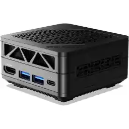 MINISFORUM EM680 Mini PC AMD Ryzen 7 6800U 32GB LPDDR5 6400MHz PCIe4.0 SSD 512GB Tiny Desktop WiFi 6E/BT5.2, 5x USB Triple Screen Display Dual 8K