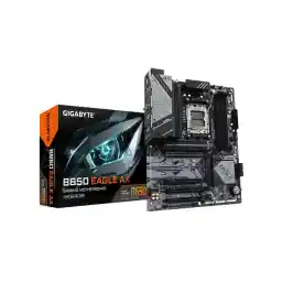 GIGABYTE B650 EAGLE AX AM5 LGA 1718 AMD B650 ATX , DDR5 Triple M.2, PCIe 5.0, USB 3.2 Gen2x2 Type-C, AMD Wi-Fi 6E, Realtek GbE LAN