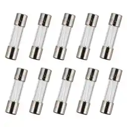 BOJACK F5AL125V 5x20 mm 5 A 125 V fuses 0.2x0.78 Inch 5 amp 125 Volt Fast-Blow Glass Fuses (Pack of 10)