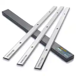 POWERTEC 13 Inch Planer Blades for WEN PL1303 6552T 6552, RIDGID R4331 R4850, Delta 22-590 22-555 22-580 Planer, Replacement for BP133K, BP133M, 22-591, 22-549, R4850-1 Planer Knives, Set of 3 (12827)