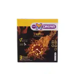 کاندوم 3عددی توربو تاخیری تحریک کننده خاردار Turbo | ایکس دریم