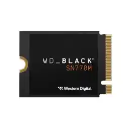 WD_BLACK 1TB SN770M M.2 2230 NVMe SSD for Handheld Gaming Devices, Speeds up to 5,150MB/s, TLC 3D NAND, Great for Steam Deck and Microsoft Surface - WDBDNH0010BBK-WRSN