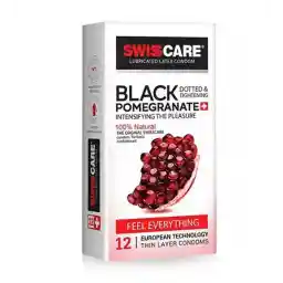 کاندوم انار سیاه 12عددی | سوئیس کر