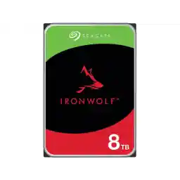 Seagate IronWolf 8TB NAS Hard Drive 7200 RPM 256MB Cache SATA 6.0Gb/s CMR 3.5" Internal HDD for RAID Network Attached Storage ST8000VN004-NE