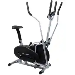 SKY LAND Elliptical Cross Trainer & Exercise Bike – 2-in-1 Home Gym Orbitrek Machine, Adjustable Resistance, LCD Monitor, Full-Body Workout, Belt Drive System, Cardio Fitness Equipment (EM-1502) SKY LAND Elliptical Cross Trainer & Exercise Bike – 2-in-1 Home Gym Orbitrek Machine, Adjustable Resistance, LCD Monitor, Full-Body Workout, Belt Drive System, Cardio Fitness Equipment (EM-1502)