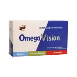 سافت ژل امگا ویژن بسته 60 عددی | دانا