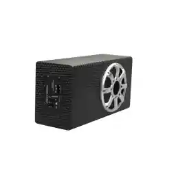 Magnadyne 8" Powered Subwoofer 320 Watts Ported for Deep Bass, Compact Design Perfect for Cars Trucks RV's