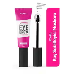 AXWELL Şeffaf Kaş Sabitleyici & Şekillendirici Jel Maskara - Eyebrow Mascara 20 ml