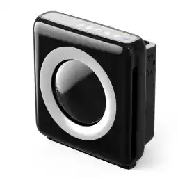 Coway AP-1512HH Mighty Air Purifier with True HEPA and Eco Mode, black/silver, 16.8 x 18.3 x 9.6