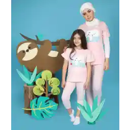 ست تیشرت و شلوار کوتاه دخترانه مادر Madar مدل Pandi