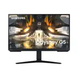 SAMSUNG Odyssey G50A Series 27-Inch WQHD (2560x1440) Gaming Monitor, 165Hz, 1ms, IPS Panel, G-Sync, HDR10 (1 Billion Colors) (LS27AG500PNXZA)