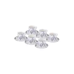 Emsan Estrella New Bone 6 Kişilik Kahve Fincan Takımı 90 ml Lacivert