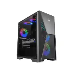 Ningmei Gaming PC Desktop AMD Ryzen 5 5500 (6 Core Up to 4.2GHz) 16GB DDR4 1TB SSD NVMe , NVIDIA GeForce RTX 3060 , 600W PSU, 11AC Wi-Fi, Windows 11 Home 64-bit, gaming pc
