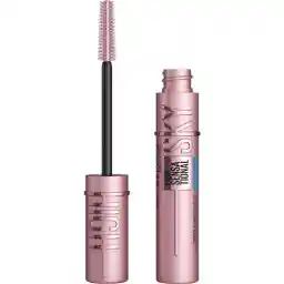 Maybelline Lash Sensational Sky High Waterproof Mascara Makeup, Volumizing, Lengthening, Defining, Curling, Multiplying, Buildable Formula, Brownish Black, 1 Count