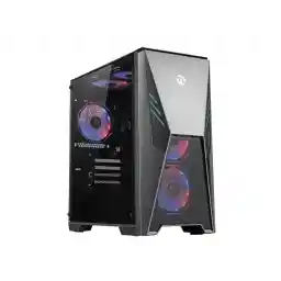 Ningmei Soul Gaming PC Desktop, AMD Ryzen 5 5600GT 6 core 3.6GHz (up to 4.6GHz), 16GB DDR4 RAM 3200MHz, 512 GB NVME SSD, 550W PSU, Game Design Office Platform, Wi-Fi, Windows 11 Tower Prebuilt PC