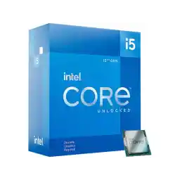 Intel Core i5-12600KF - Core i5 12th Gen Alder Lake 10-Core (6P+4E) 3.7 GHz LGA 1700 125W Desktop Processor - BX8071512600KF
