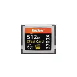 KingSpec Mixage CFast 2.0 Memory Card 512GB Media Storage Camera Card VPG130 3700X (up to 550MB/s Read) for Filmmaker Content Creator