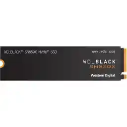 WD_BLACK 4TB SN850X NVMe Internal Gaming SSD Solid State Drive - Gen4 PCIe, M.2 2280, Up to 7,300 MB/s - WDS400T2X0E