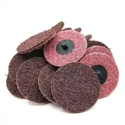 3 Inch Surface Conditioning Discs, 25 Pcs Medium Sanding Discs, Type-R Quick Change and Heat Dissipation, Quick Change Sanding Discs, Disc Pad Medium Grit for Fine polishing