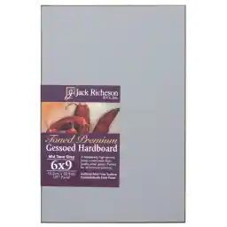 Jack Richeson Richeson Mid Grey Toned Gessoed 1/8" Hardboard 6"x9"