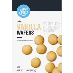 Amazon Grocery, Mini Vanilla Wafers, 11 Oz (Previously Happy Belly, Packaging May Vary)