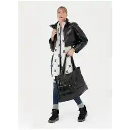 Siyah Kadın Mont INTA