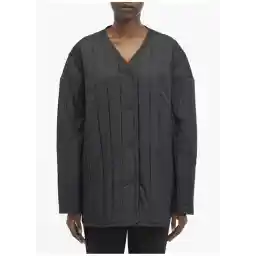 Normal Siyah Kadın Ceket LW VERTICAL QUILT JACKET