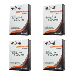 کپسول Hairvit بسته 4 عددی | هلث اید