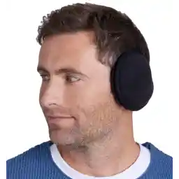 Tough Headwear Warm Winter Ear Muffs For Men Women, Earmuffs Behind the Head, Fleece Ear Warmers, Ear Covers for Cold Weather