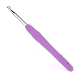 Crochet Hook, 5.0 mm Ergonomic Crochet Hook, Crochet Needles, Ergonomic Handle Crochet Hooks, Knitting Needles with Soft Handle Beginners and Experienced Hobbyists (5.0 mm)