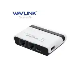 WAVLINK USB Wireless Print Server, WiFi Print Server with 10/100Mbps LAN/Bridge, 480Mbps USB2.0, Support Wired/Wireless/Standalone Modes, Compatible with Windows/Mac and All RAW-supported Printers