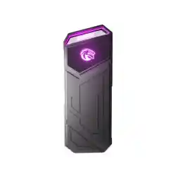 KingSpec 1TB External SSD with RGB 20Gbps Up to 2000 MB/S Portable Solid State Drive Type-C to USB 3.2 Gen 2x2