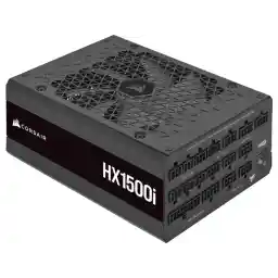 CORSAIR HX1500i Fully Modular Ultra-Low Noise ATX Power Supply - ATX 3.0 & PCIe 5.0 Compliant - Fluid Dynamic Bearing Fan - CORSAIR iCUE Software Compatible - 80 PLUS Platinum Efficiency