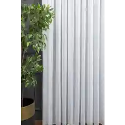 Taç Rüyaper Bambu Şantuklu Ütü Istemez Kırışmaz Tül Perde 1/2 Orta Pile