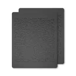 Car Dashboard Non Slip Mat, JIMISHA Anti Slip Pad, Anti Slide Sticky Dash Pad, Multifunctional Fixate Gripping Gel Pad for Radar Detector, Cell Phone, Keys, Glass, GPS, Coins 6.3x5.1 inch (2 Pack)