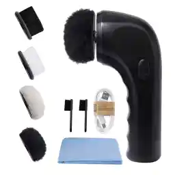 Electric Shoe Shine Kit,Shoe Polisher Brush Shoe Shiner