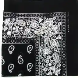 Novelty Bandanas Paisley Cotton Bandanas Single Pack