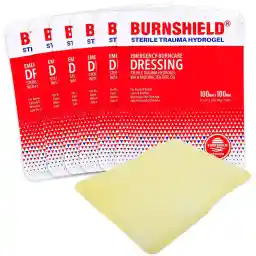 Burnshield 4" X 4" Burn Dressing, Sterile - 6 Count