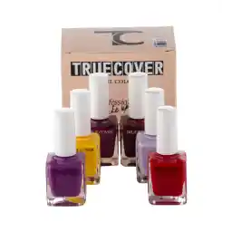 لاک ناخن مجموعه 6 عددی ارسال با رنگ رندوم | ترو کاور