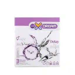 کاندوم 3عددی تاخیری دارای بنزوکایین Delay | ایکس دریم
