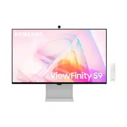 Samsung 27" ViewFinity S9 Series 5K Computer Monitor, Thunderbolt 4, DisplayPort, Matte Display, 4K Slimfit-Camera, Slim Metal Design, AirPlay, Smart-TV Apps, Gaming Hub, LS27C900PANXZA