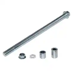 12mm 210mm Front Rear Axle with Bushing 5mm 20mm 30mm Fit for Pit Dirt Bike Moped Scooter QUAD ATV Mini Bike Parts 50cc 110cc 125cc