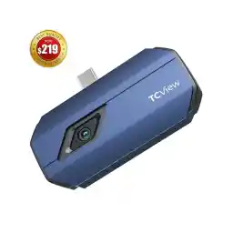 TOPDON TC001 Thermal Imaging Camera for Android, 256x192 IR High Resolution, Optimized Temperature Accuracy for PC, Smartphones & Tablets