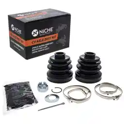 NICHE Rear Left Right CV Axle Boot Kit For Polaris Ranger 500 XP 700 2202904 2201373