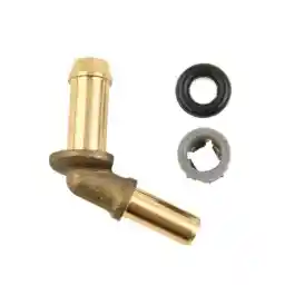 MUNIK Thermostat Water Outlet Tube Connector Kit for Land Rover Range Rover 3.0SC 3.0SE 5.0SC 380PS P340 P380 Replace# LR049990 C2Z28258 LR048474