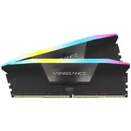 CORSAIR Vengeance RGB 32GB (2 x 16GB) 288-Pin PC RAM DDR5 6400 (PC5 51200) Desktop Memory Model CMH32GX5M2B6400C36