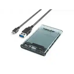 Wavlink USB 3.0 to SATA External Hard Drive Disk Enclosure For 2.5 inch 5mm/7mm/9.5mm SATA I/II/III HDD SSD Support UASP & SATA I/II/III, USB 3.0 Up to 5Gbps, LED indicators, Up to 2TB, Plug and Play