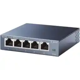 TP-Link 5 Port Gigabit Ethernet Network Switch - Ethernet Splitter | Plug & Play | Fanless | Sturdy Metal w/ Shielded Ports | Traffic Optimization | Unmanaged | Limited Lifetime Protection(TL-SG105)