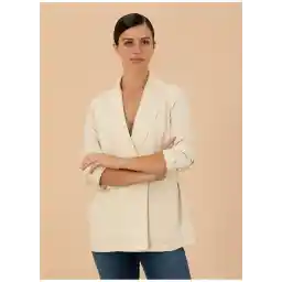 Regular Fit Bej Kadın Ceket NOCTU-C